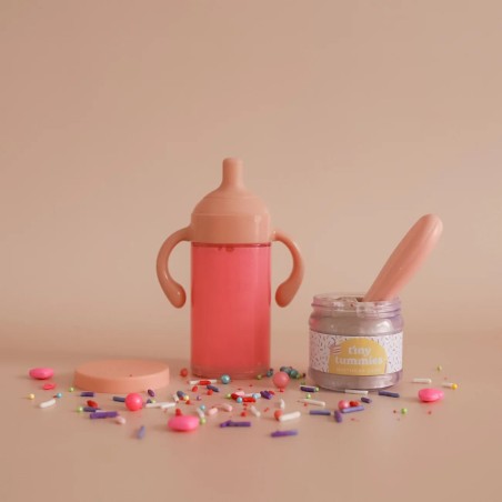 My tiny birthday set - Lait fraise