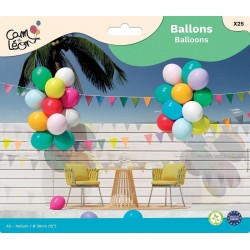 Lot de 25 ballons -...