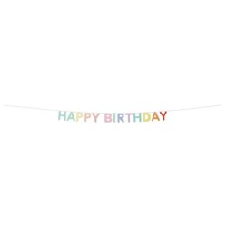 Guirlande "Happy birthday"...