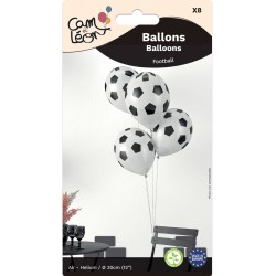 Lot de 8 ballons - Football...