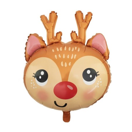 Ballon aluminium - Petit Renne (42x55cm)