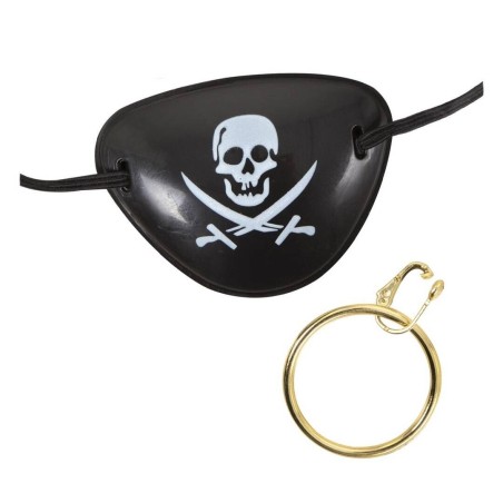 Cache-oeil et boucle d'oreille de pirate