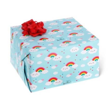 Rouleau papier cadeau - Arc-en-ciel