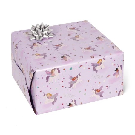 Rouleau papier cadeau - Licorne