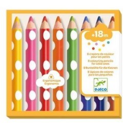 8 crayons de couleur pour...