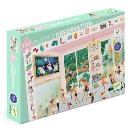 Puzzle observation 100 pcs - L'école de danse