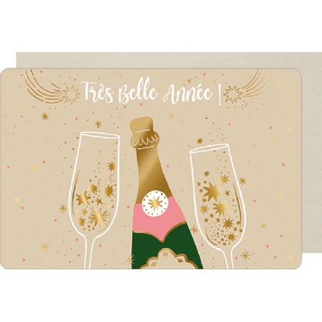 Carte Double pour les fêtes de fin d'année
