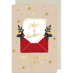 Carte Double pour les fêtes...