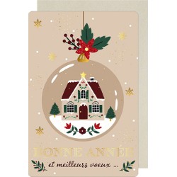 Carte Double pour les fêtes...