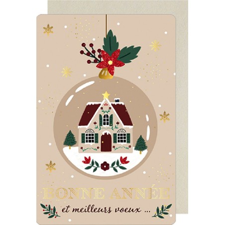 Carte Double pour les fêtes de fin d'année