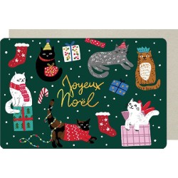 Carte Double pour les fêtes...