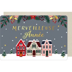 Carte Double pour les fêtes...