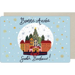 Carte Double pour les fêtes...