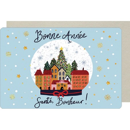 Carte Double pour les fêtes de fin d'année