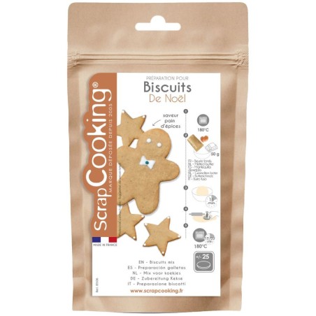 Préparation pour Biscuits de Noël