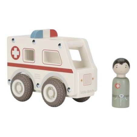 Ambulance avec personnage