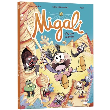 Migali - L'ïle aux momies - Tome 8