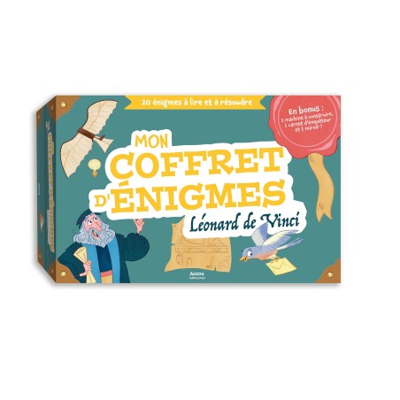 Mon coffret d'énigmes - Léonard de Vinci