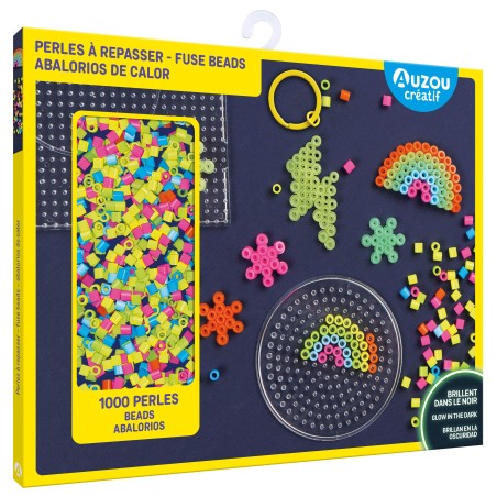 Perles à repasser - 1000 perles qui brillent dans le noir