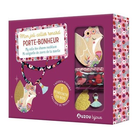 Mon joli collier renard porte-bonheur