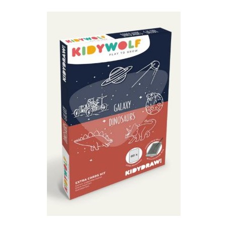Recharges Kidydraw Mini - Dinosaurs/Galaxy