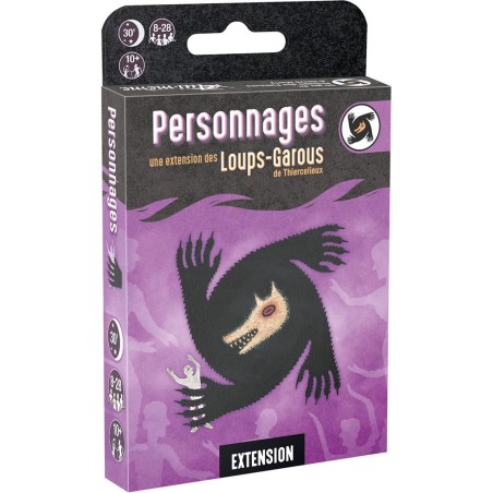 Personnages - Extension pour le jeu Loups-Grous