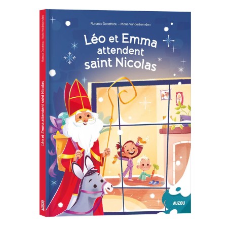 Léo et Emma attendent saint Nicolas