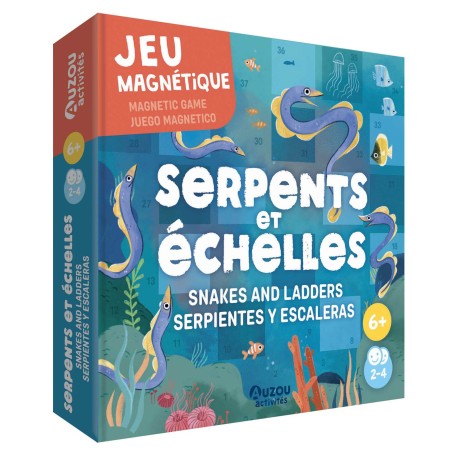 Serpents et échelles - Jeu magnétique