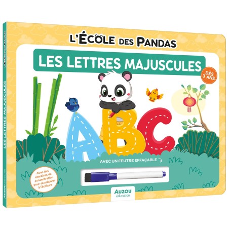 L'école des pandas - Les lettres majuscules