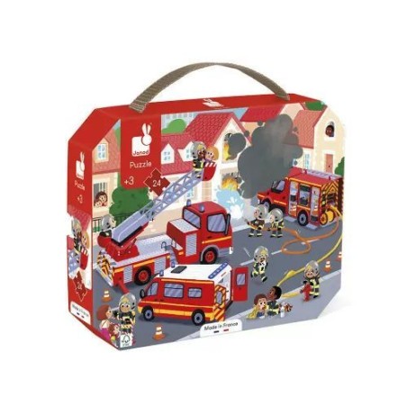 Puzzle 24 pcs - Pompiers