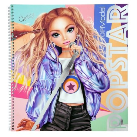 Livre à colorier Popstar - Christy