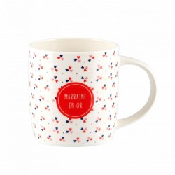 Mug - Marraine en or