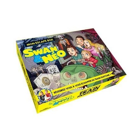 Swan & néo - Mon escape box - Panique dans le train fantôme