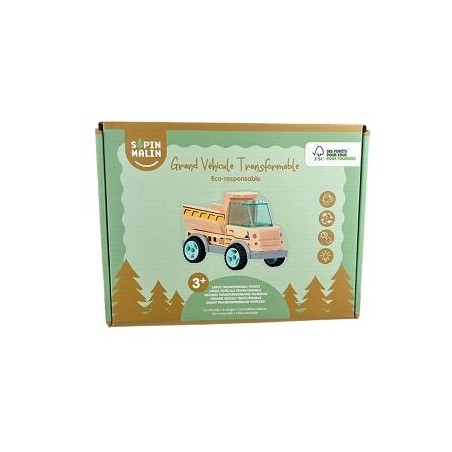 Grand véhicule transformable - Camion benne