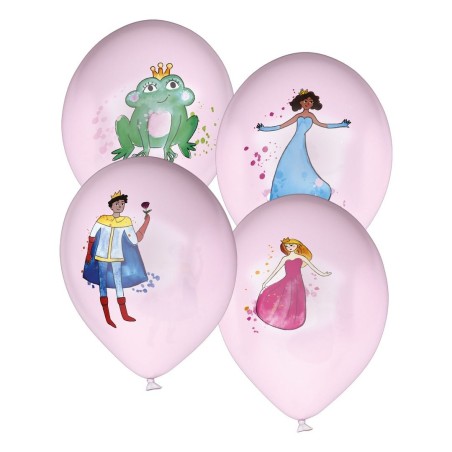 8 ballons - Princesses