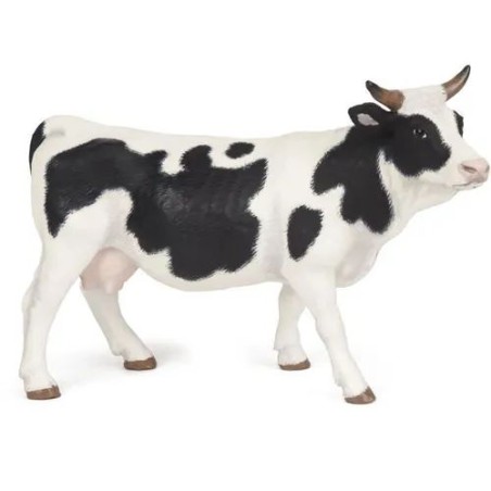 Vache blanche et noire