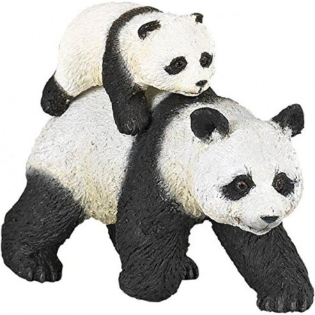 Panda et son bébé