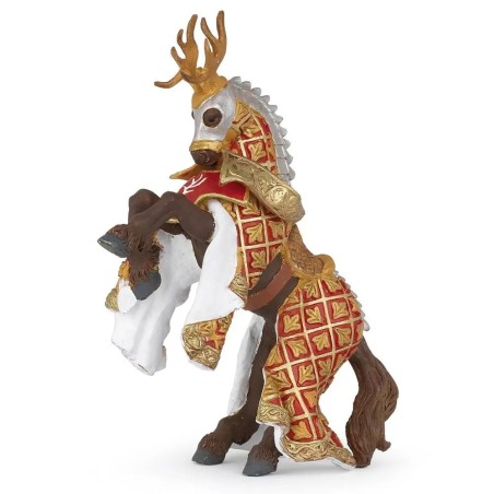Cheval du maitre des armes cimier cerf