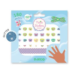 180 Stickers ongles -...