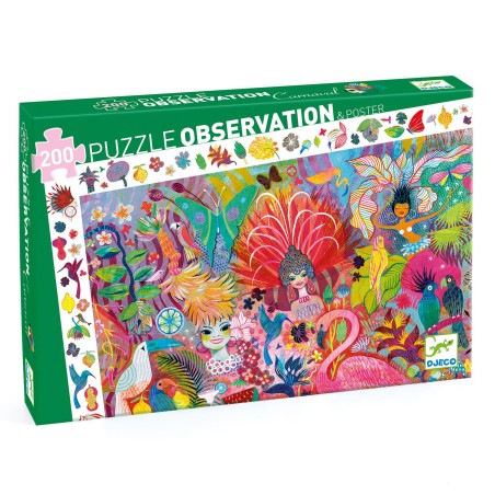 Puzzle observation - Carnaval de Rio 200pcs