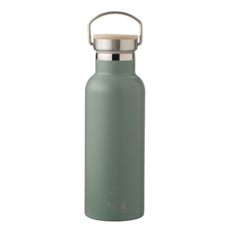 Gourde isotherme 500ml avec 2 bouchons différents - Chinois Green