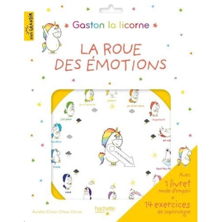 Pochette "La roue des émotions de Gaston"