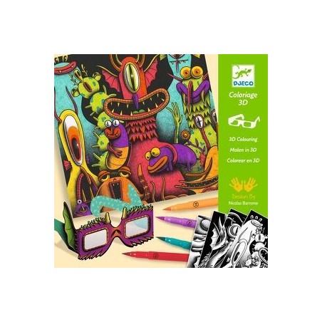 Coloriage 3D - funny freaks