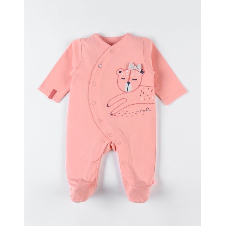 Pyjama 1 pcs en jersey - Tiger rose